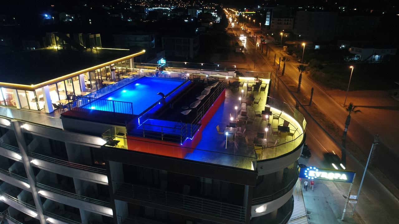 Hotel Evropa Ulcinj Exterior foto