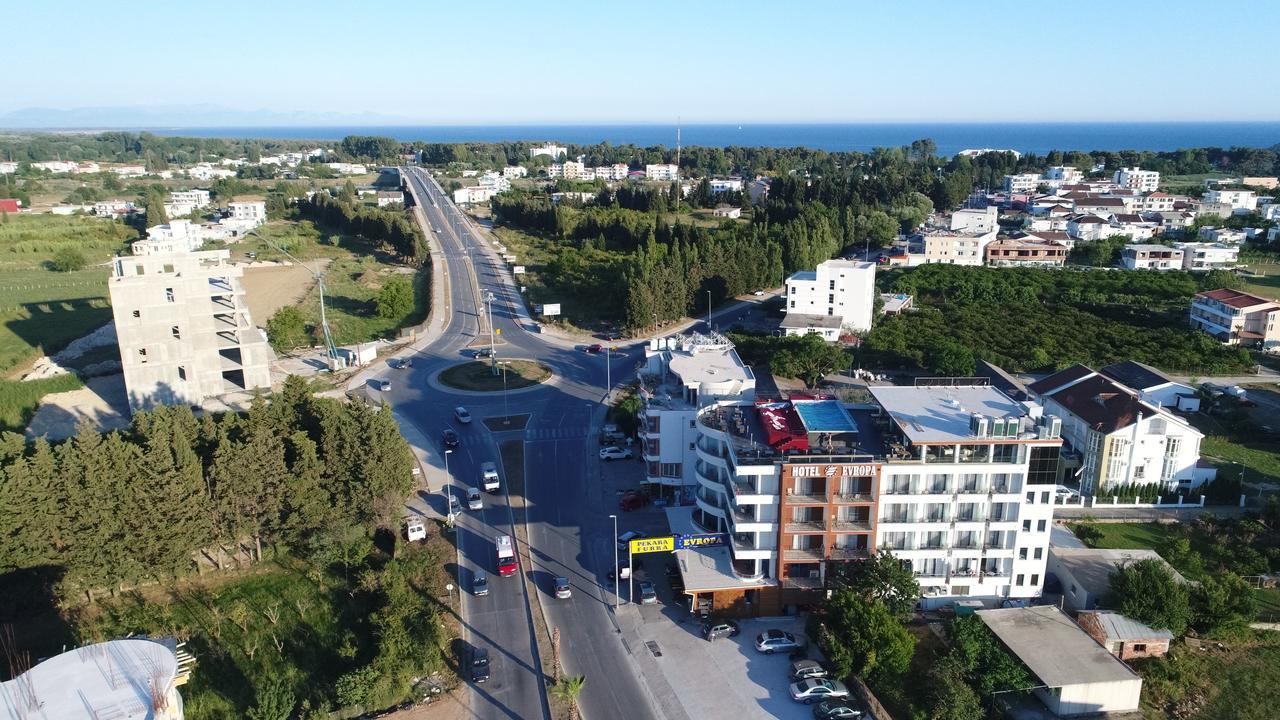 Hotel Evropa Ulcinj Exterior foto