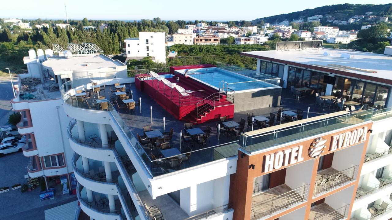 Hotel Evropa Ulcinj Exterior foto