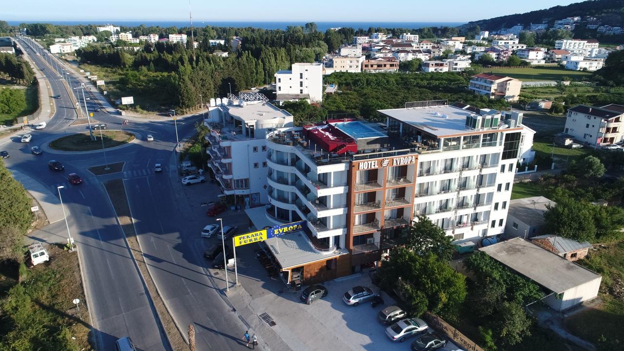 Hotel Evropa Ulcinj Exterior foto